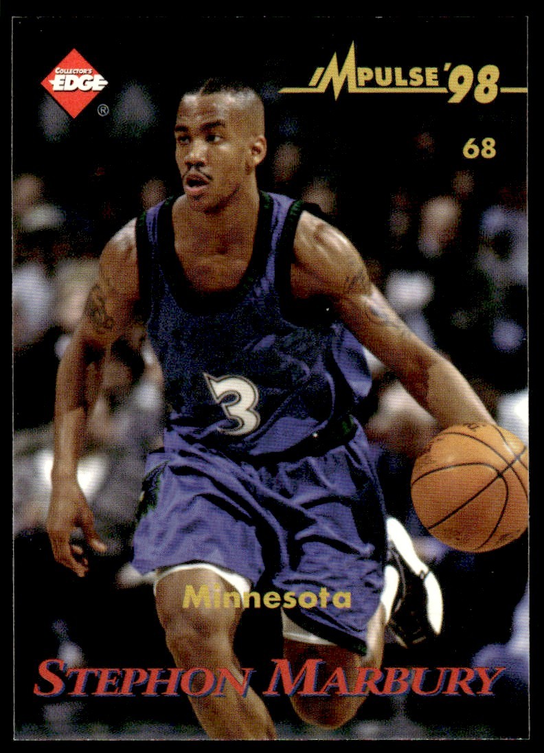 1998-99 Collector’s Edge Impulse Antawn Jamison/Stephon Marbury Golden State