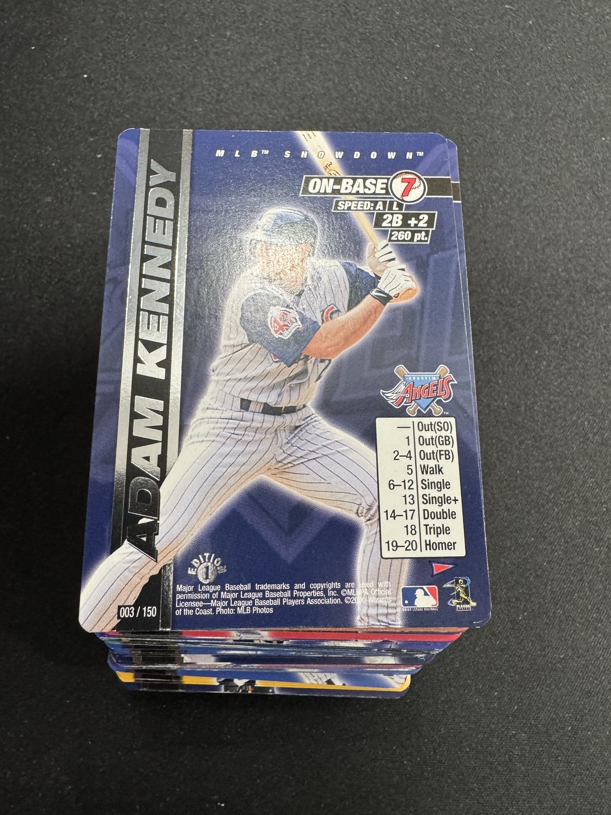 2000 MLB Showdown Pennant Run 1st Edition Baseball Cards 1-150 (NM) – You Pick