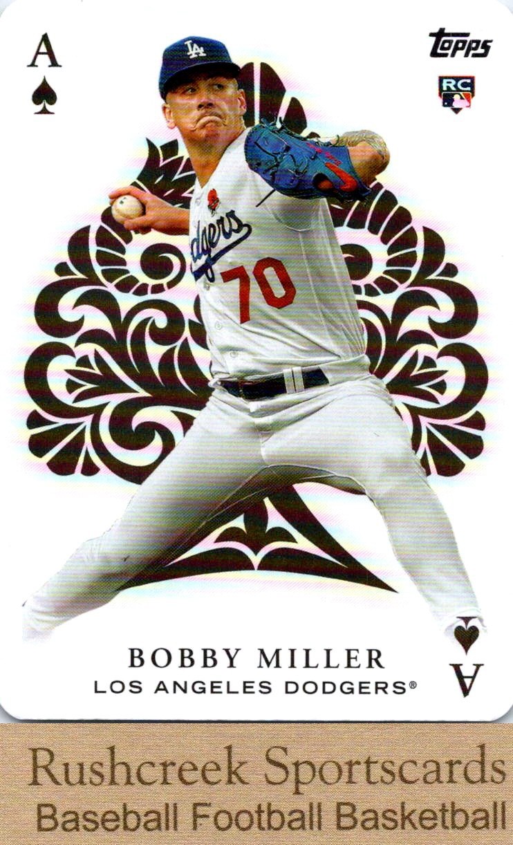 2023 Topps Update #AA-64 Bobby Miller RC Rookie All Aces