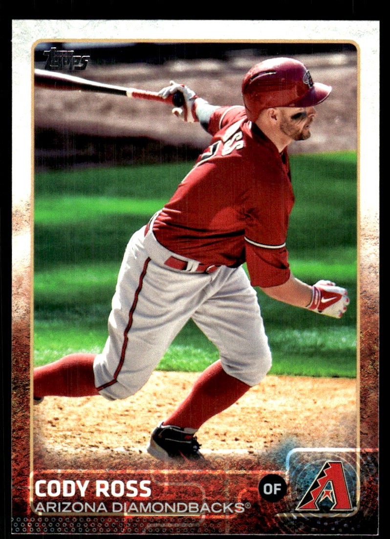 Cody Ross 2015 Topps #390 Diamondbacks MLB READ FREE SHIPPING AutographDen