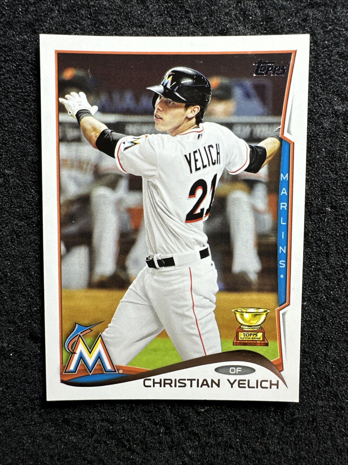 CHRISTIAN YELICH #358 2014 Topps Miami Marlins (Buy 10 get 10 Free)