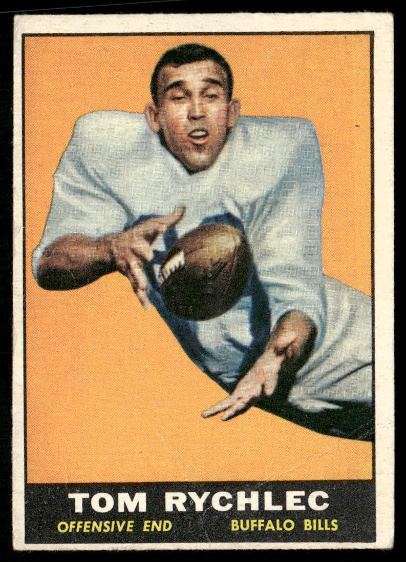 Tom Rychlec 1961 Topps #164 Buffalo Bills G-VG Creases