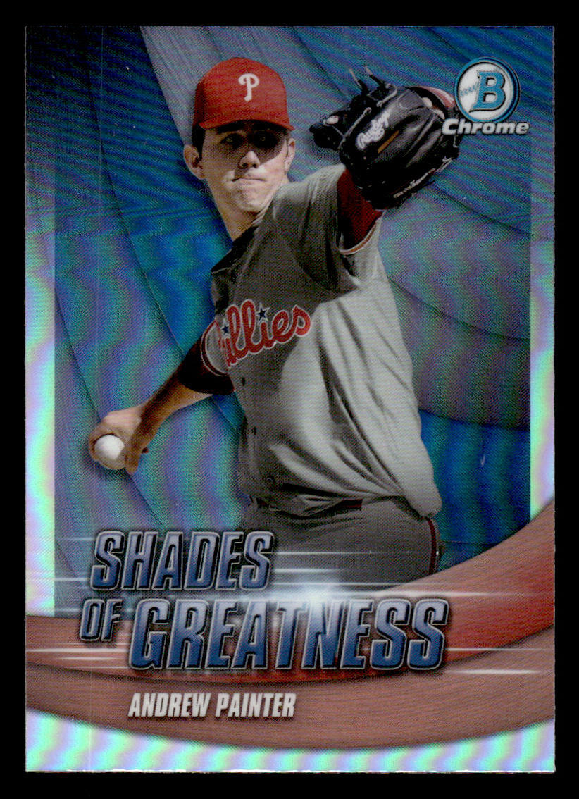 QTY Andrew Painter 2022 Bowman Chrome Shades of Greatness #SG-11