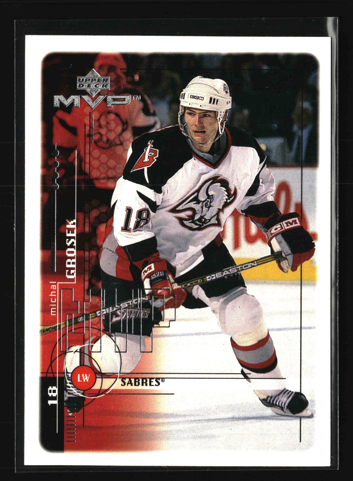 1998-99 Upper Deck MVP – #25 Michal Grosek – Buffalo Sabres