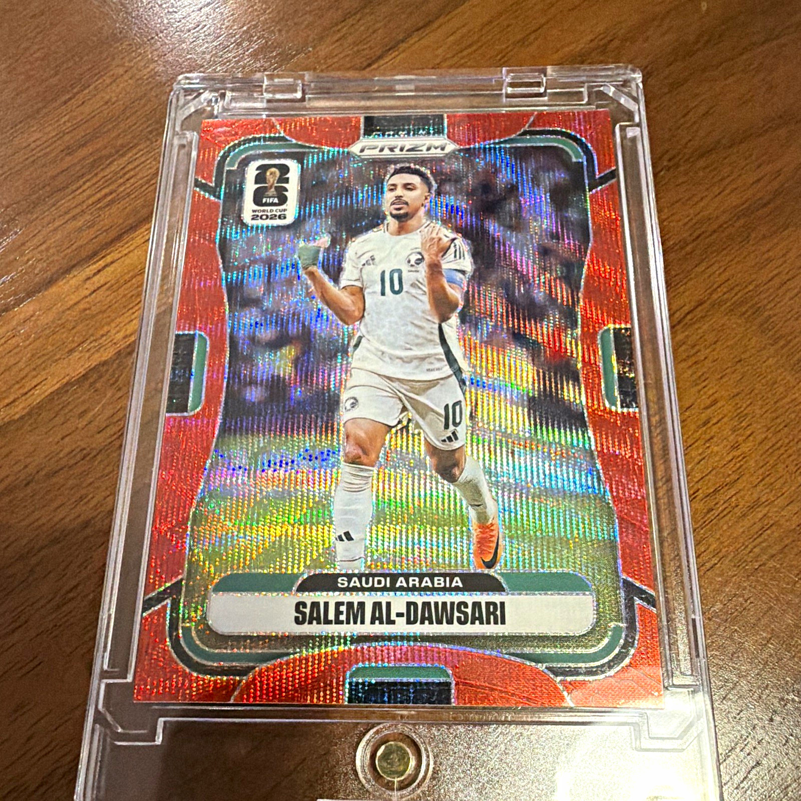 Panini 2026 Prizm FIFA World Cup Salem Al-Dawsari #381 Saudi Arabia 21/39🇪🇬⚽️