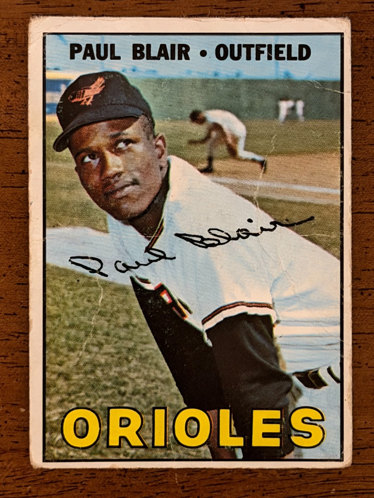 1967 Topps Paul Blair #319 (FAIR) (See description)