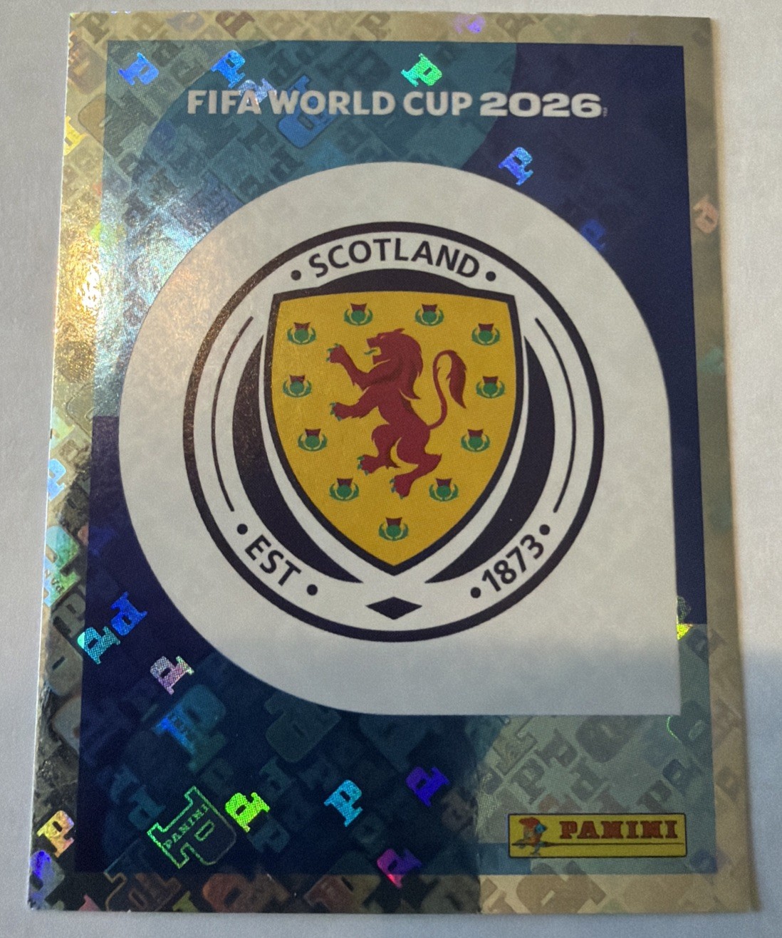 2026 Panini FIFA World Cup Sticker SCOTLAND Team Logo #SCO 1