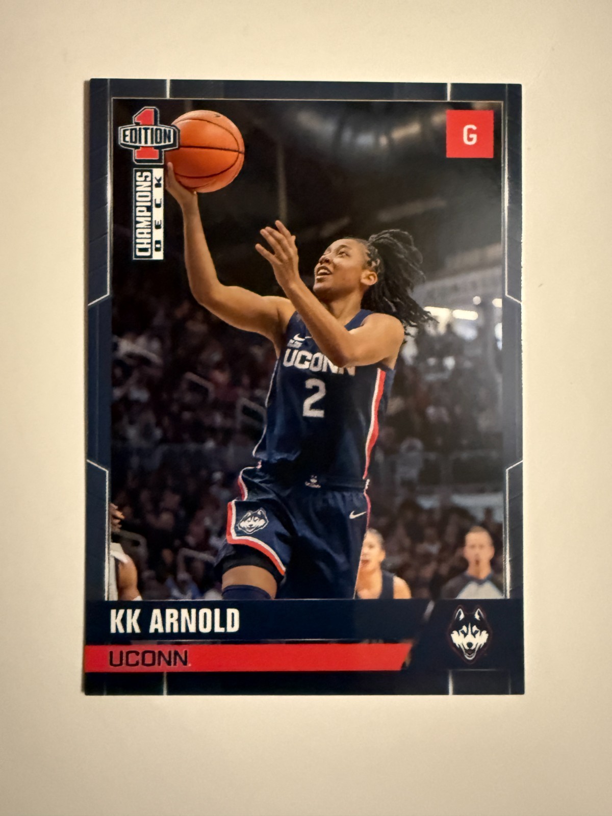 2025-26 Champions Deck UCONN HUSKIES women’s singles – choose from list