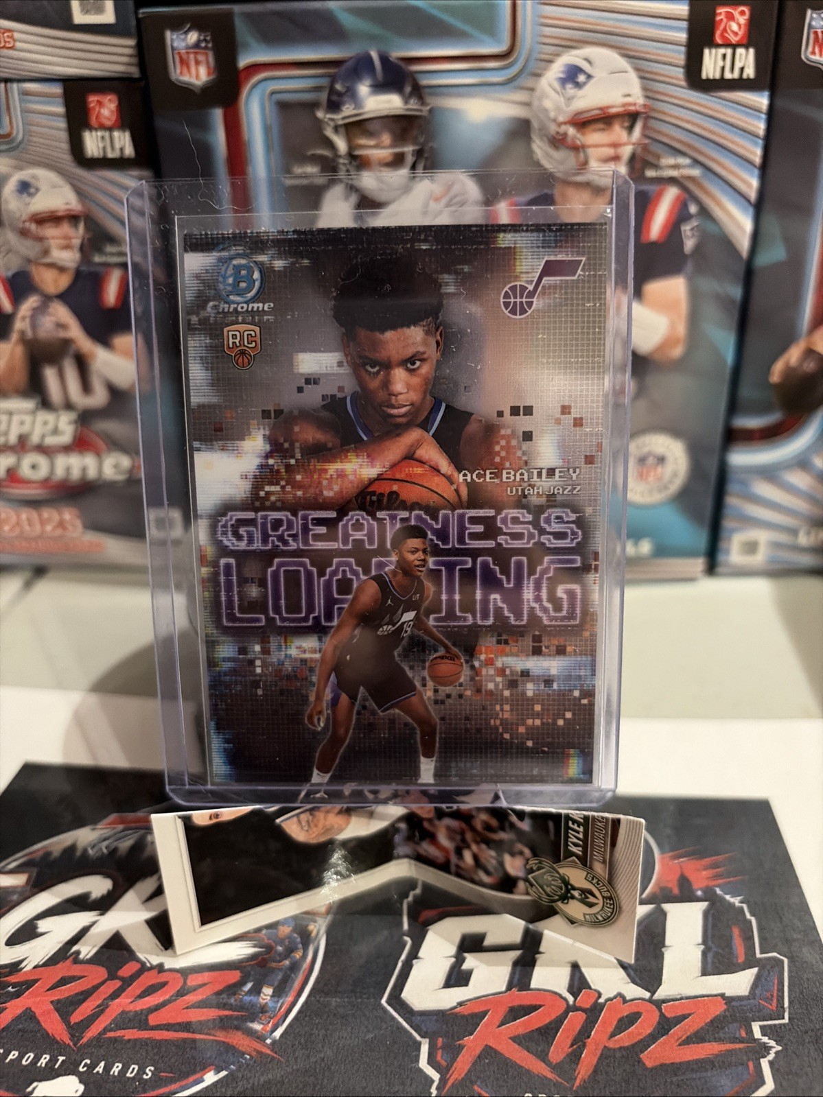 2025-26 Bowman – Greatness Loading Ace Bailey #GL-5 Refractor (RC)