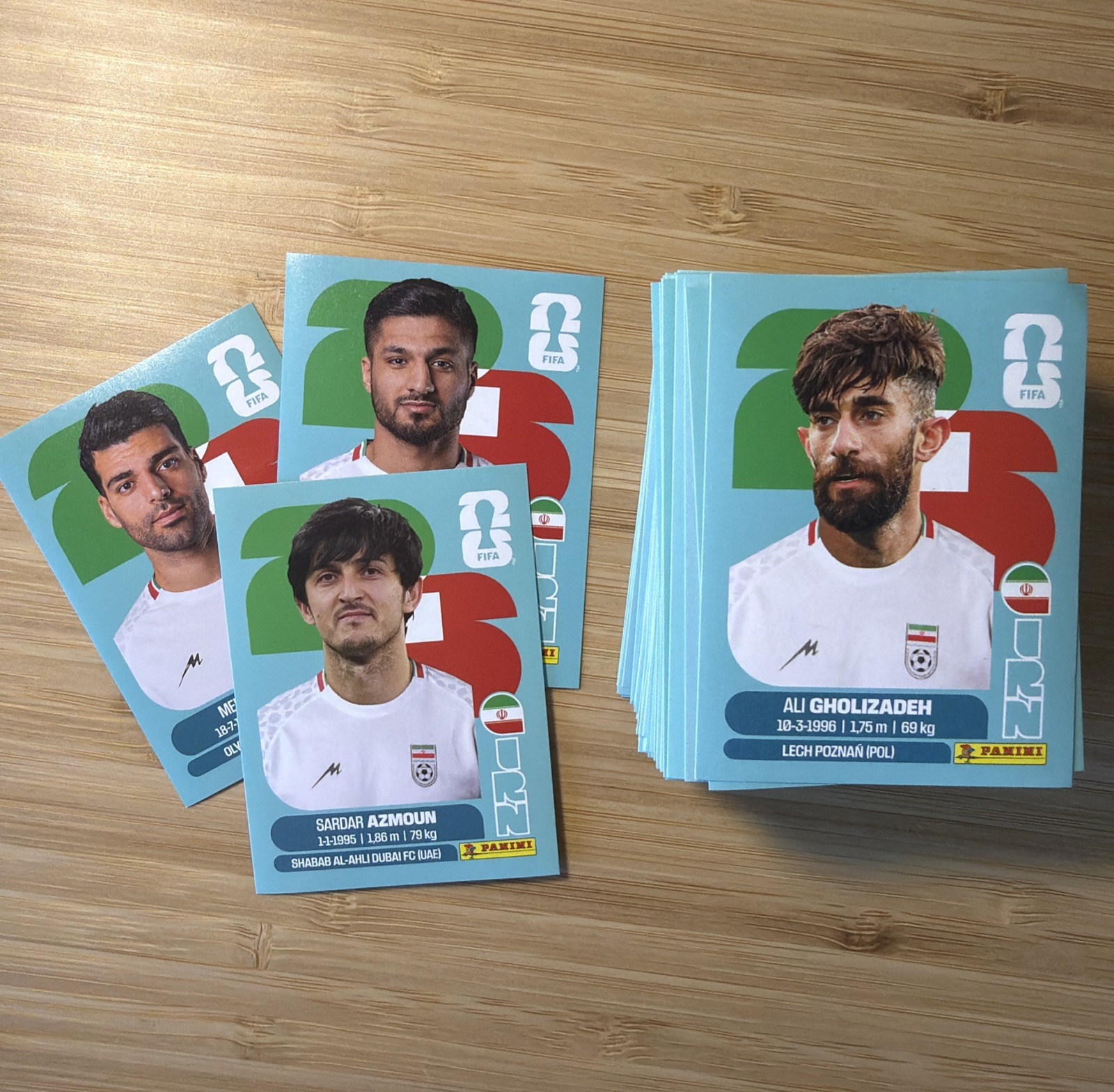Panini FIFA World Cup 2026 Album – IRAN SINGLE STICKERS – FREE SHIPPING