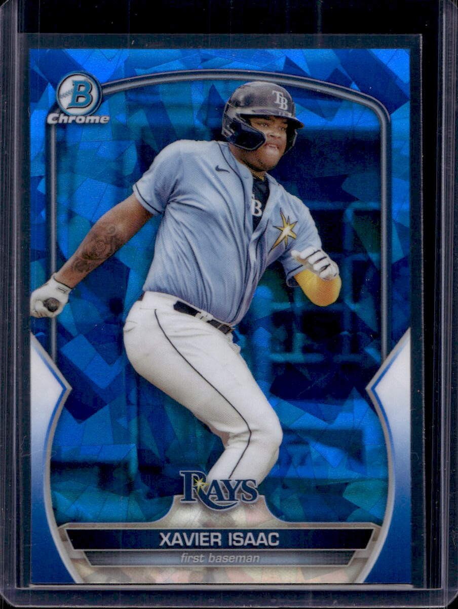 Xavier Isaac 2023 Bowman Chrome Sapphire Edition #BCP-157