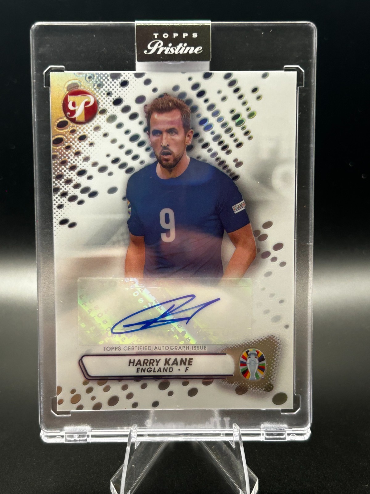 2023 Topps Pristine Road to UEFA Euro 2024 – Autographs Harry Kane