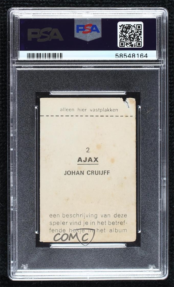 1971 Voetbalsterren Eredivisie Johan Cruyff (Name Misspelled as Cruijff) #2 9l4