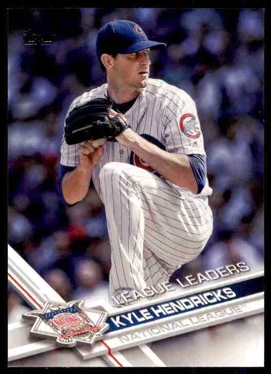 2017 Topps Series 1 Kyle Hendricks LL #113 Chicago Cubs