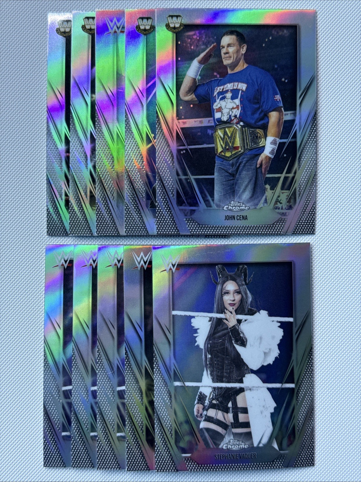 SILVER REFRACTOR 2026 Topps Chrome WWE Wrestling Cards You Pick/Choose! READ*