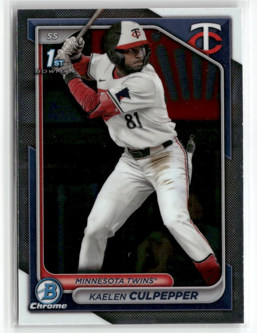 2024 Bowman Draft Kaelen Culpepper – You pick Chrome Base, DN, IA, Paper