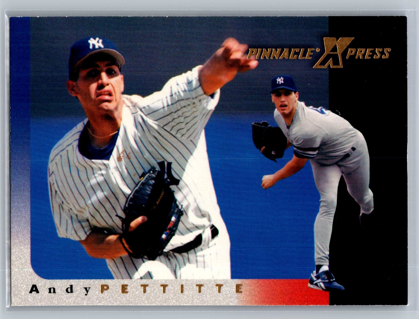 1997 Pinnacle X-Press Andy Pettitte #2 New York Yankees