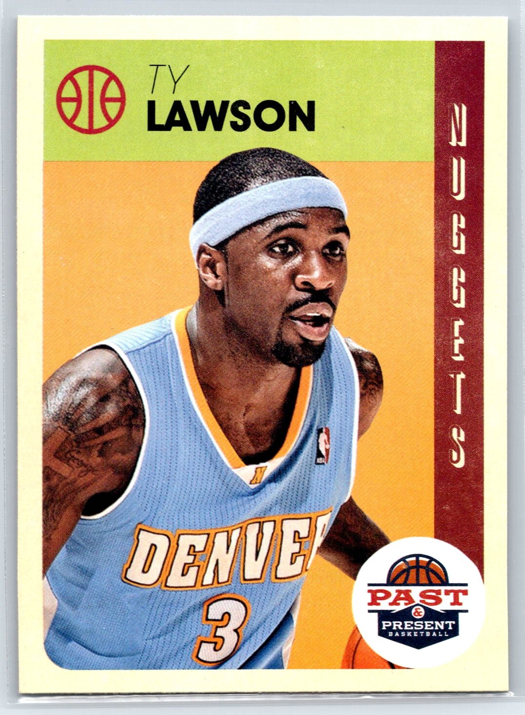 2012-13 Panini Past & Present Ty Lawson Denver Nuggets #20