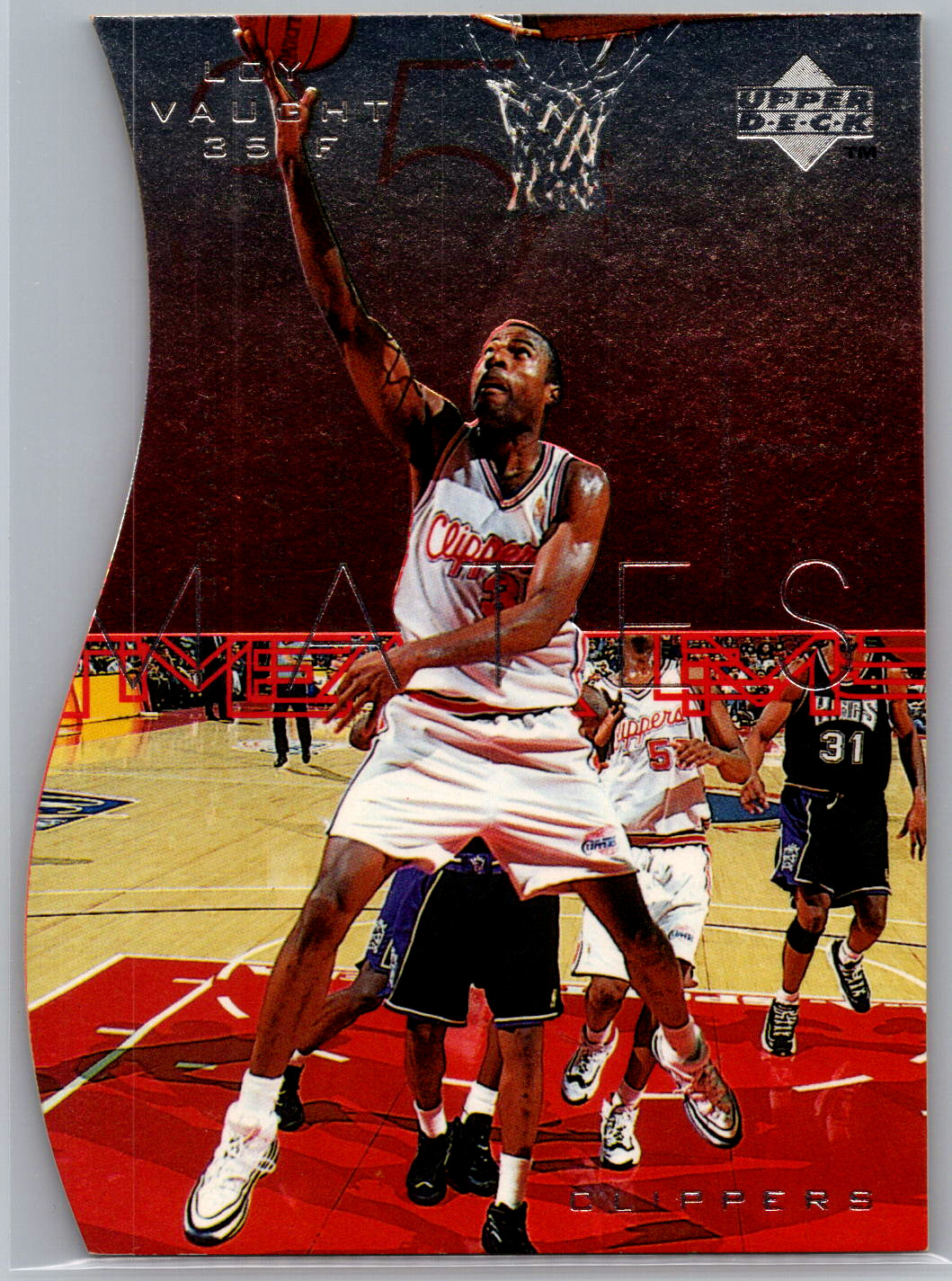 Loy Vaught Upper Deck – Teammates T24 1997-98 Los Angeles Clippers – NBA Cards!