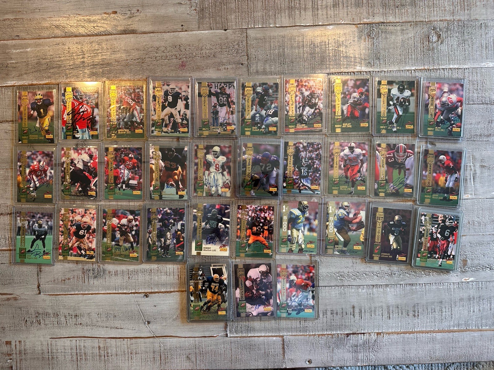 1994 Signature Rookies Autographed Football Cards – You Choose