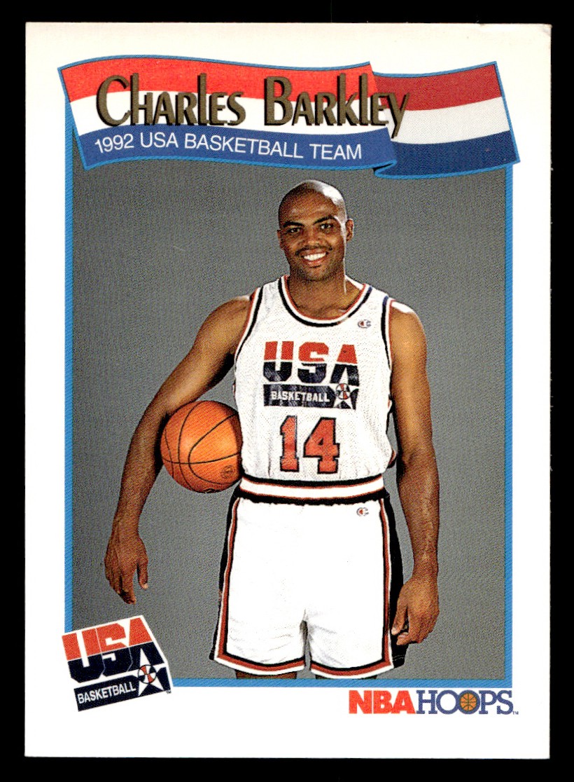 1991-92 NBA Properties Charles Barkley #575 United States Basketball Sports Card