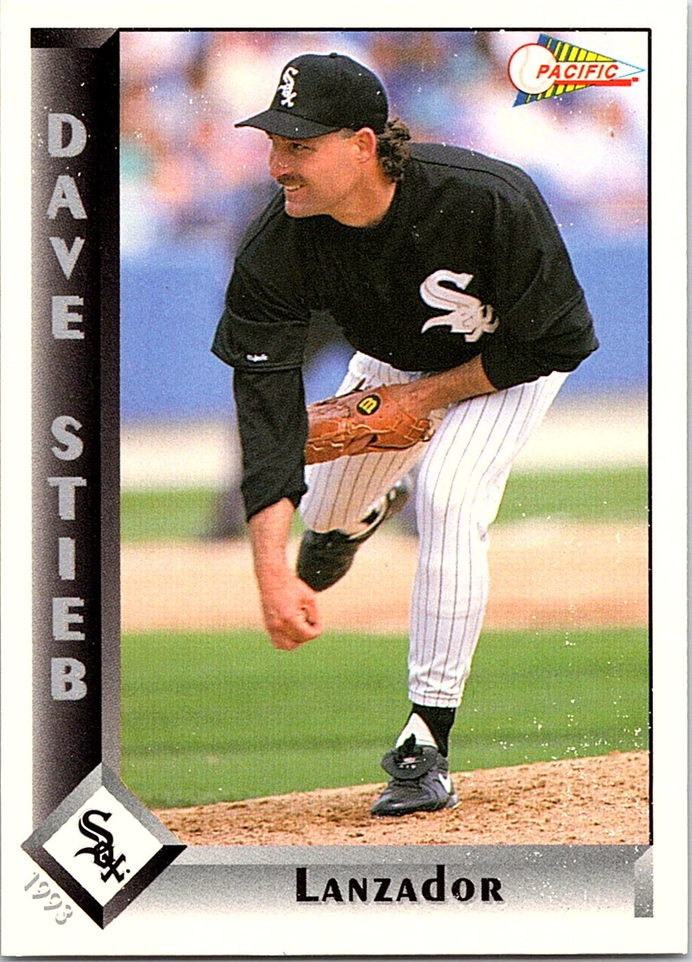 Dave Stieb 1993 Pacific Spanish #396 Chicago White Sox