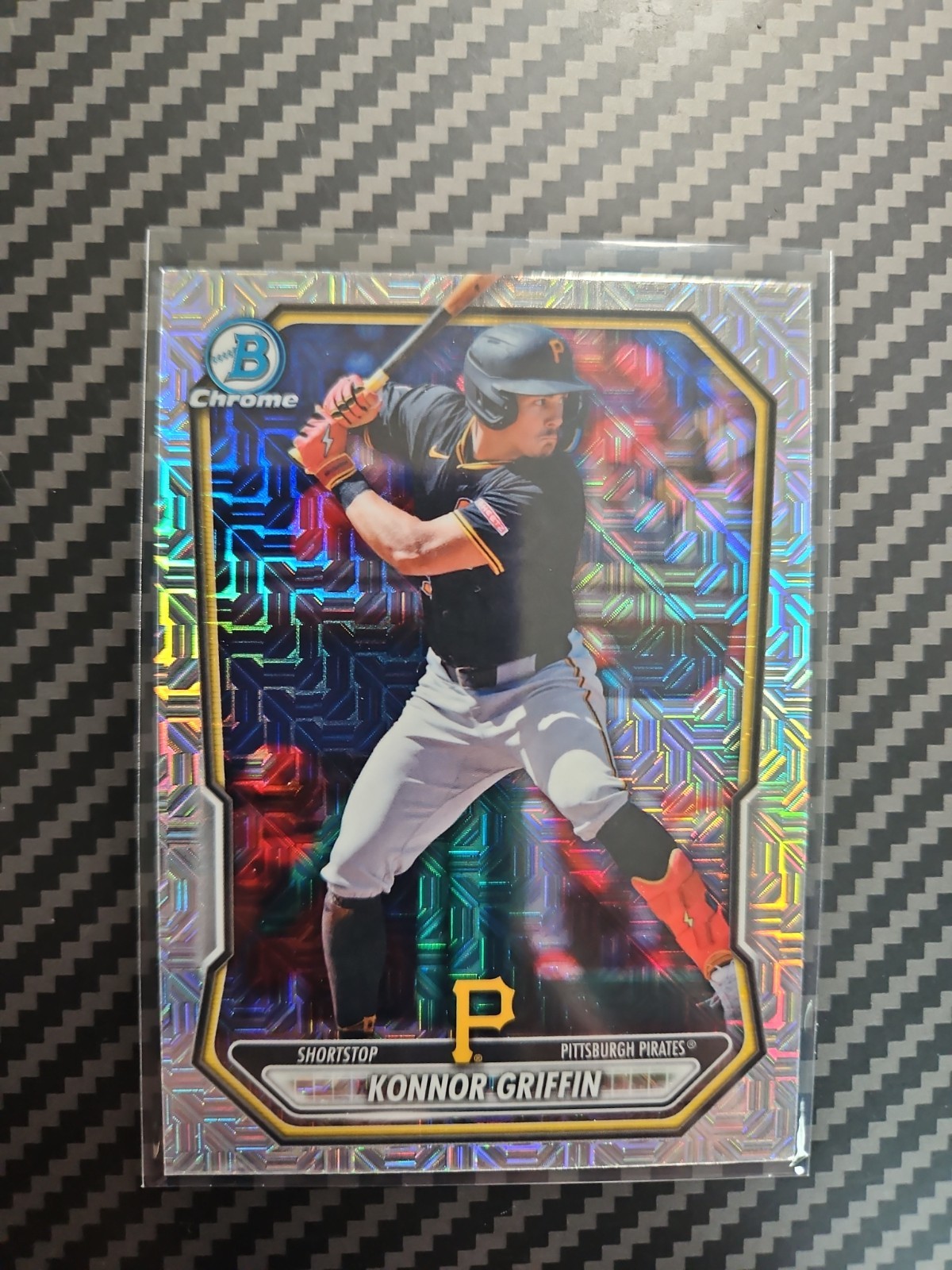 Topps 2026 Bowman Chrome Konnor Griffin Pittsburgh Pirates Mojo Insert #BDC-102