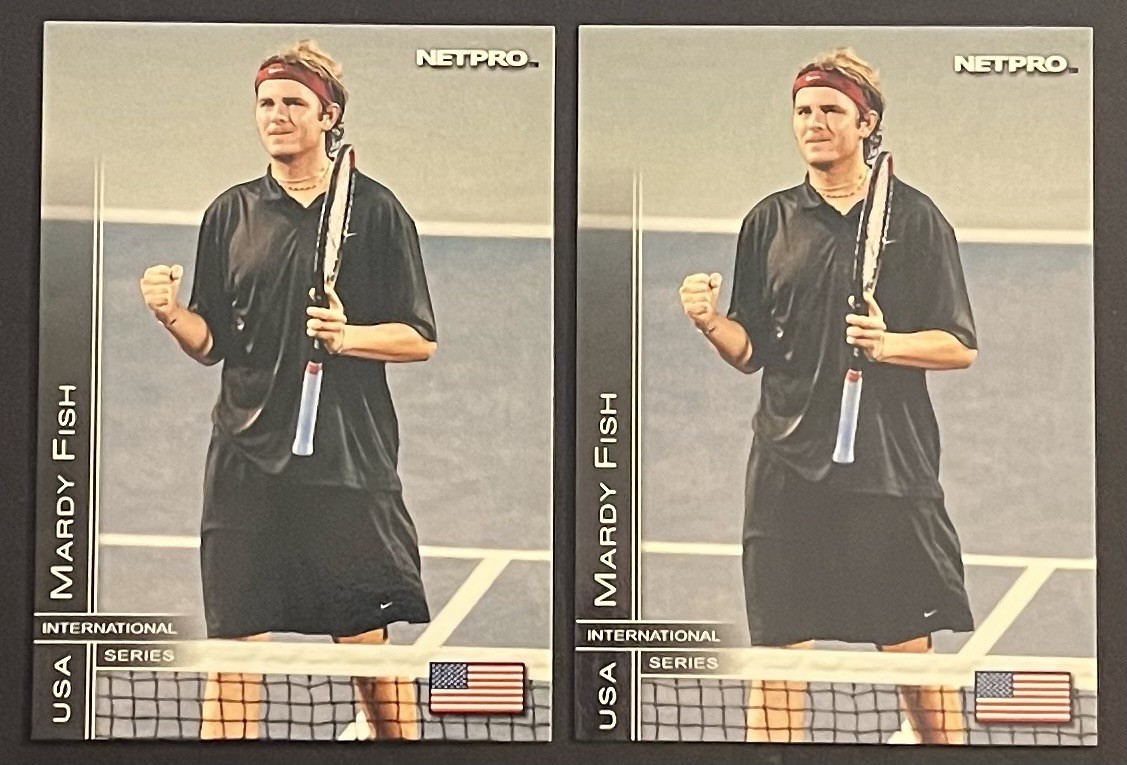 (2) 2003 NETPRO MARDY FISH INTERNATIONAL SERIES USA #37 ROOKIE RC