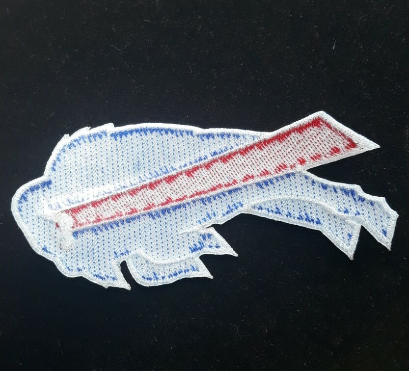 Buffalo Bills Embroider Iron Sew On Patch Emblem Applique Tag Badge 3 7/8″ x 2″