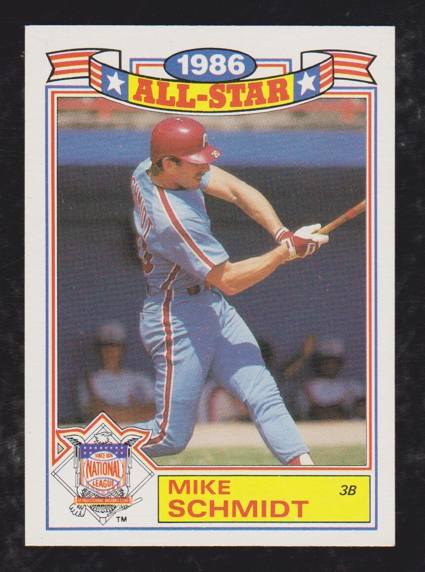 1986 TOPPS BASEBALL ALL STAR COMMEMORATIVE GLOSSY U PICK #1 – #22 * FREE SHIP *