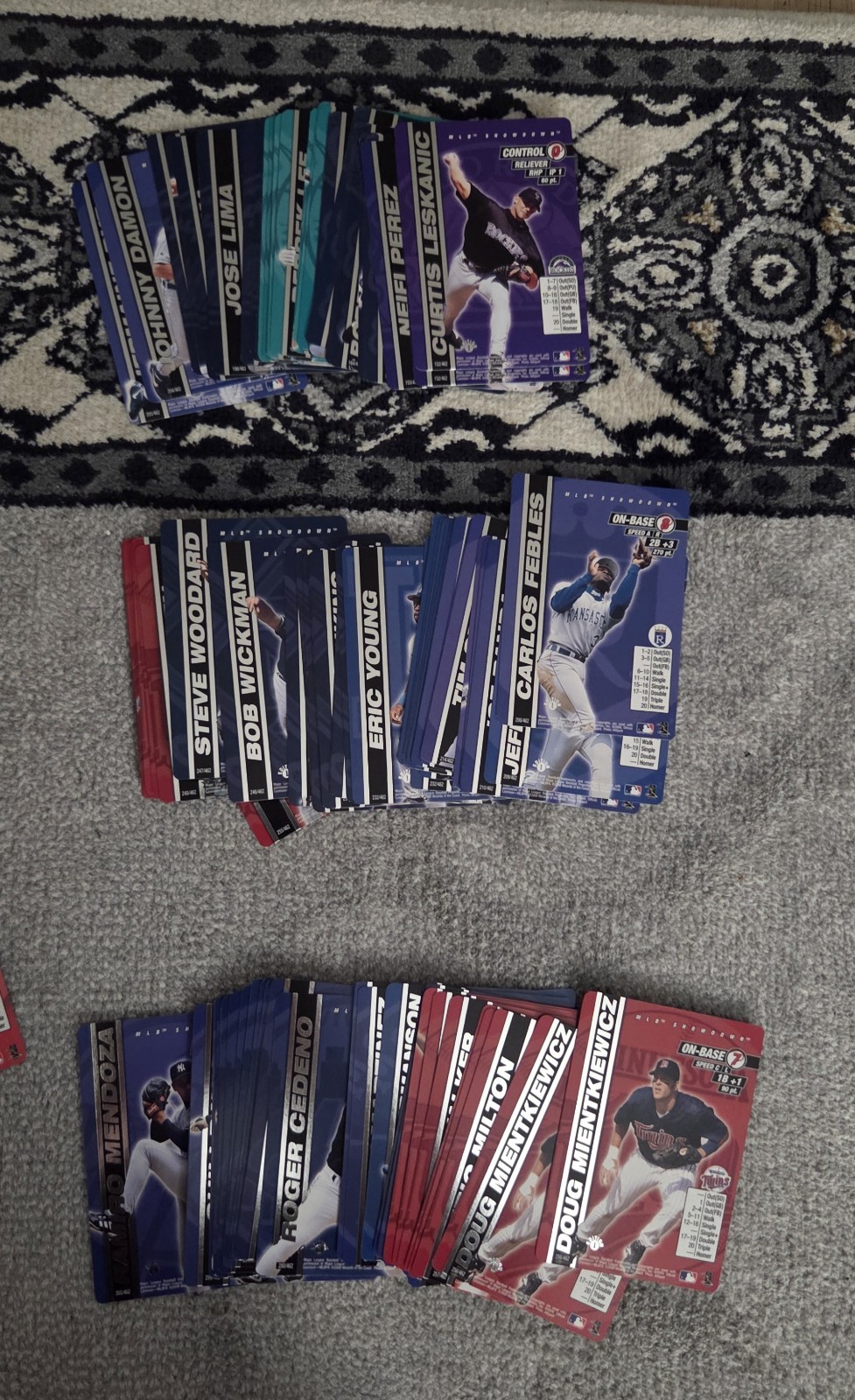 2000 MLB Showdown 1st Edition (1-304) No Holos You Pick the Card