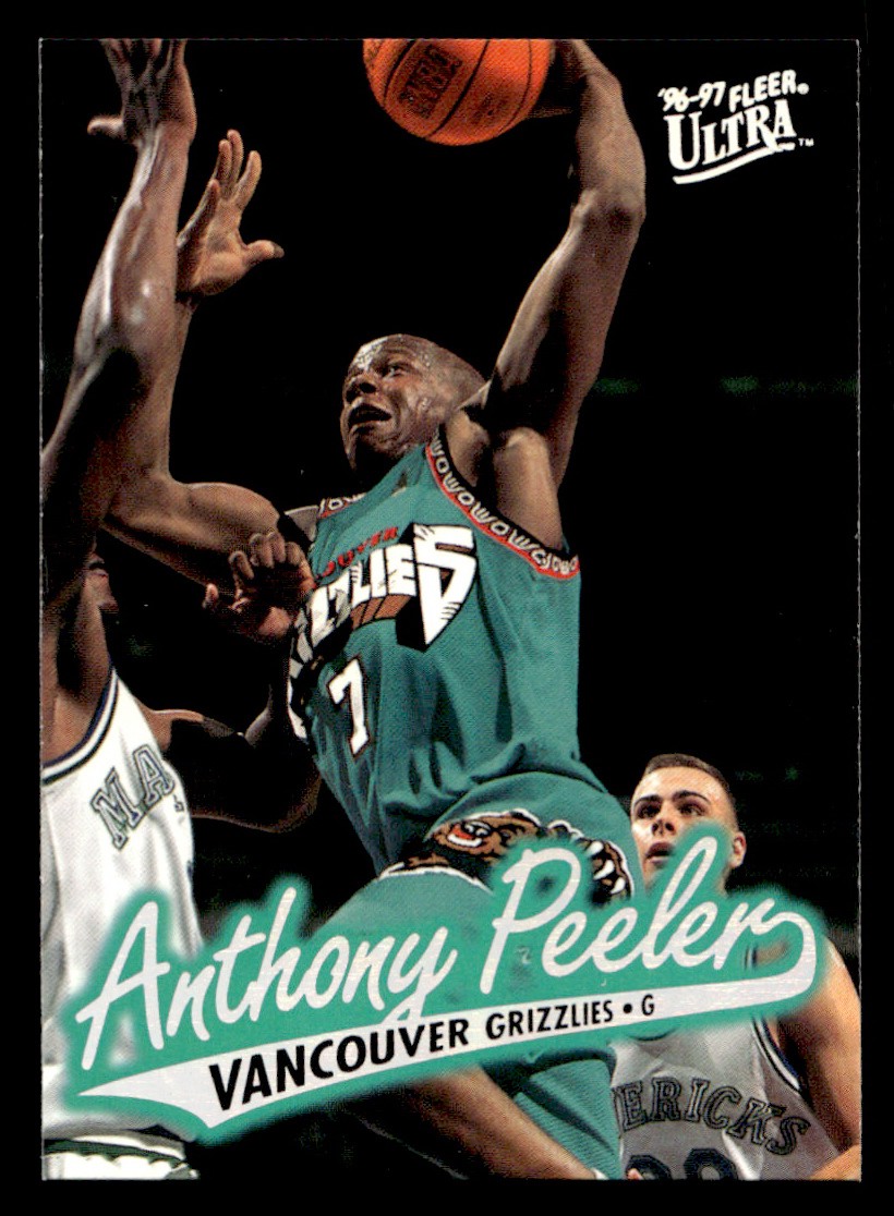 1996-97 Fleer Ultra – Anthony Peeler #259 Basketball Sports Card Raw