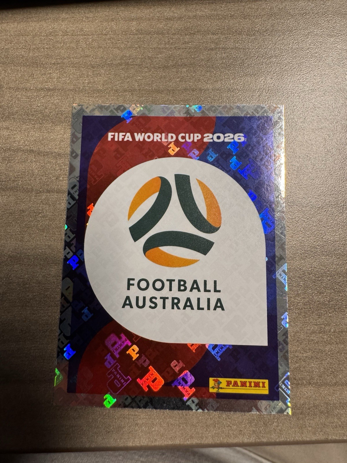 Australia ~ 2026 Panini FIFA World Cup Sticker ~ Team Logo Foil #AUS1