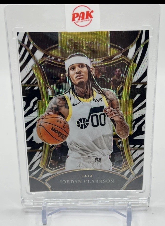 Sports Card Singles Jordan Clarkson Panini Mezzanine Zebra 2023