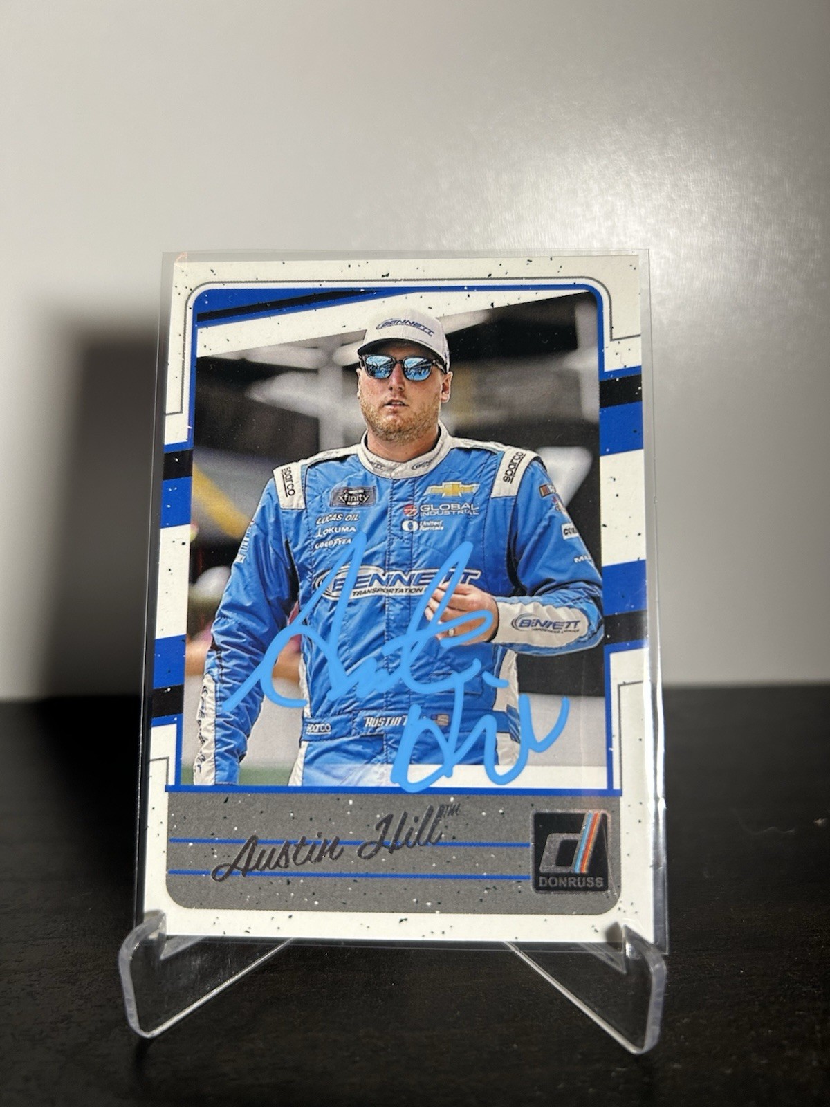 Panini 2026 Donruss Racing Austin Hill Autograph NASCAR RCR #103