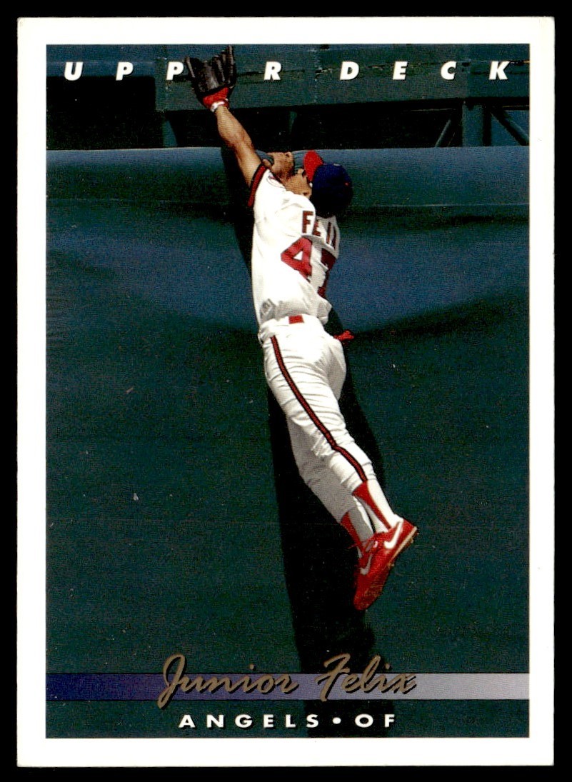 1993 Upper Deck Junior Felix California Angels #157