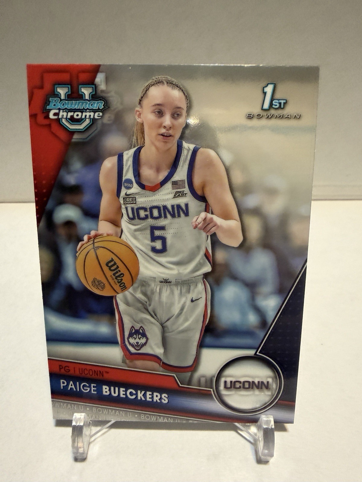 2023-24 Bowman University Chrome Paige Bueckers #90 (RC)
