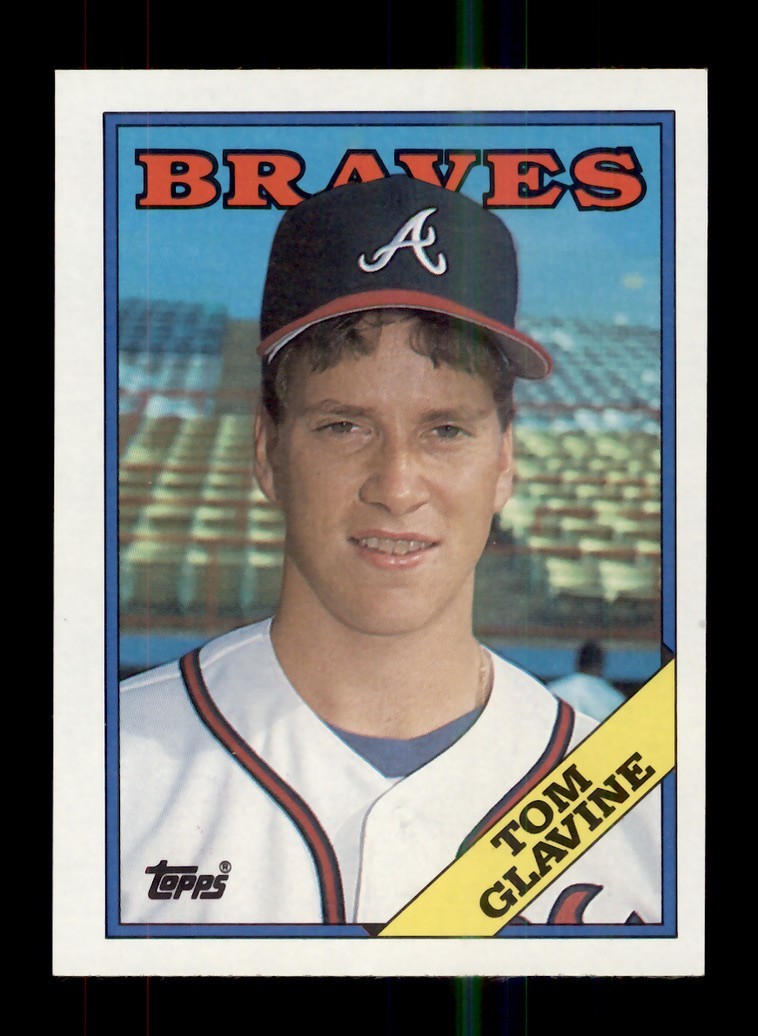 1988 TOPPS #779 TOM GLAVINE ROOKIE RC ATLANTA BRAVES