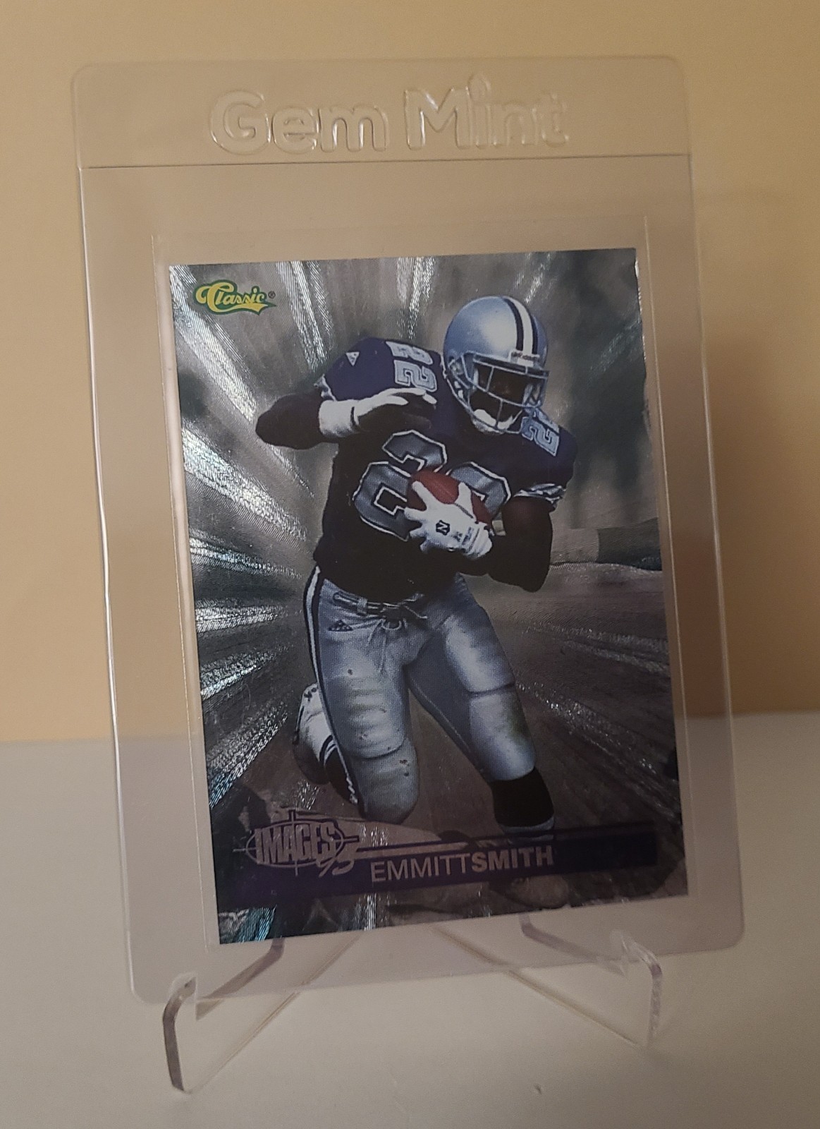 Emmitt Smith – 1995 Classic Images Four Sport #75 – MINT