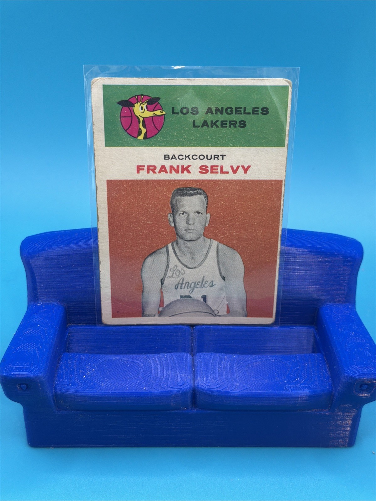 1961 Fleer Basketball #40 Frank Selvy Los Angeles Lakers