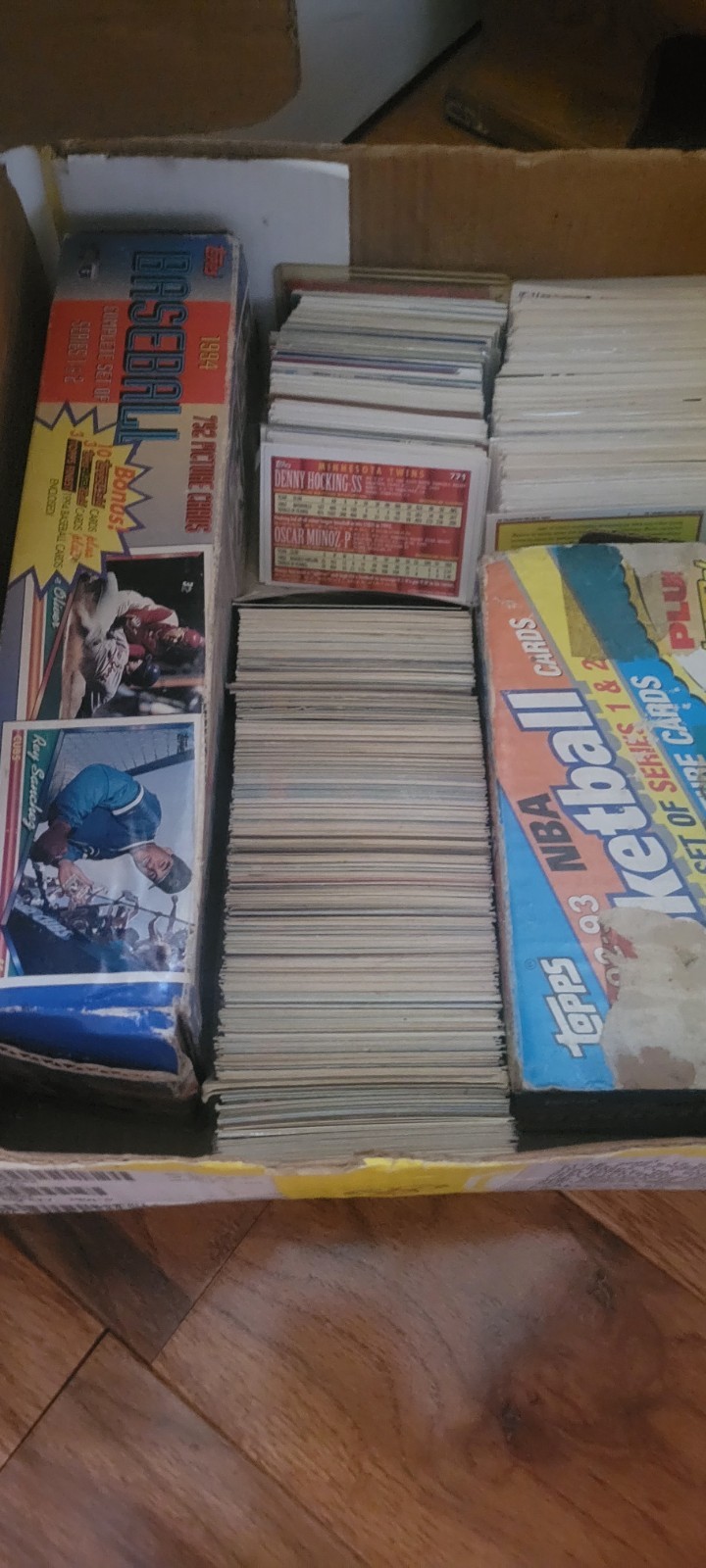 Sports Trading Cards Baseball,basketball And Football. 80s & Early 90s