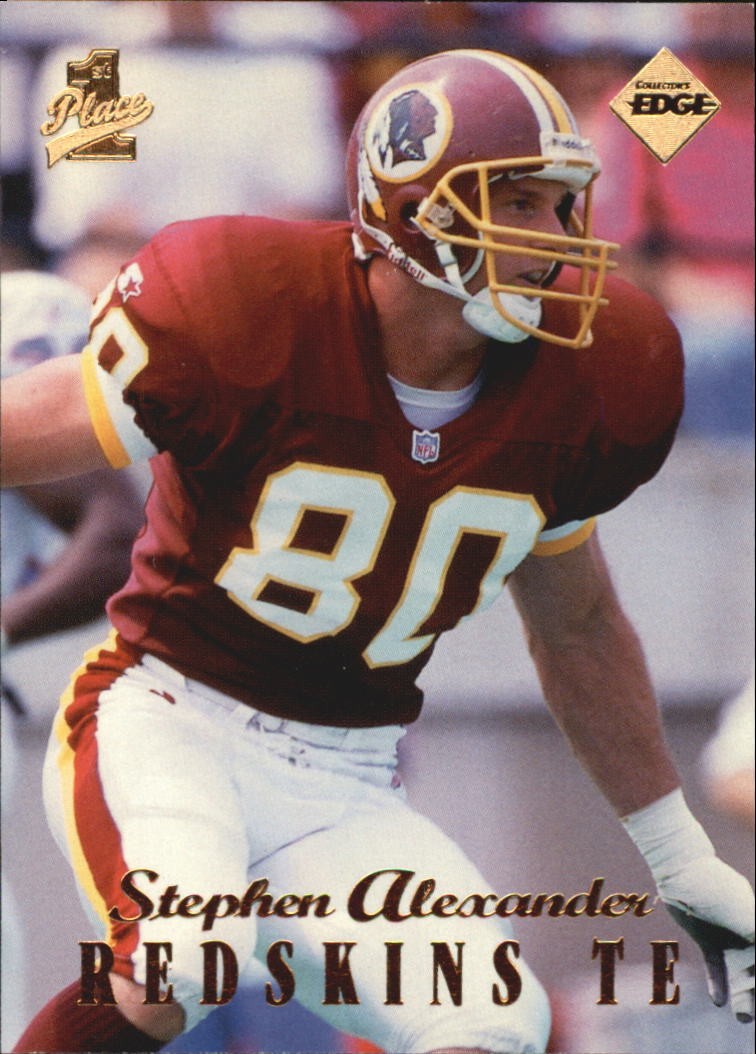 1998 Collector’s Edge First Place #5 Stephen Alexander RC – FB