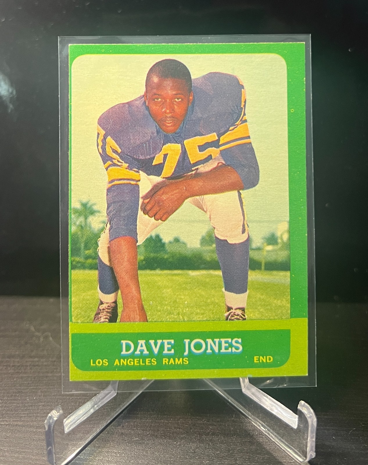1963 Topps #44 Dave Jones Rookie LA RAMS