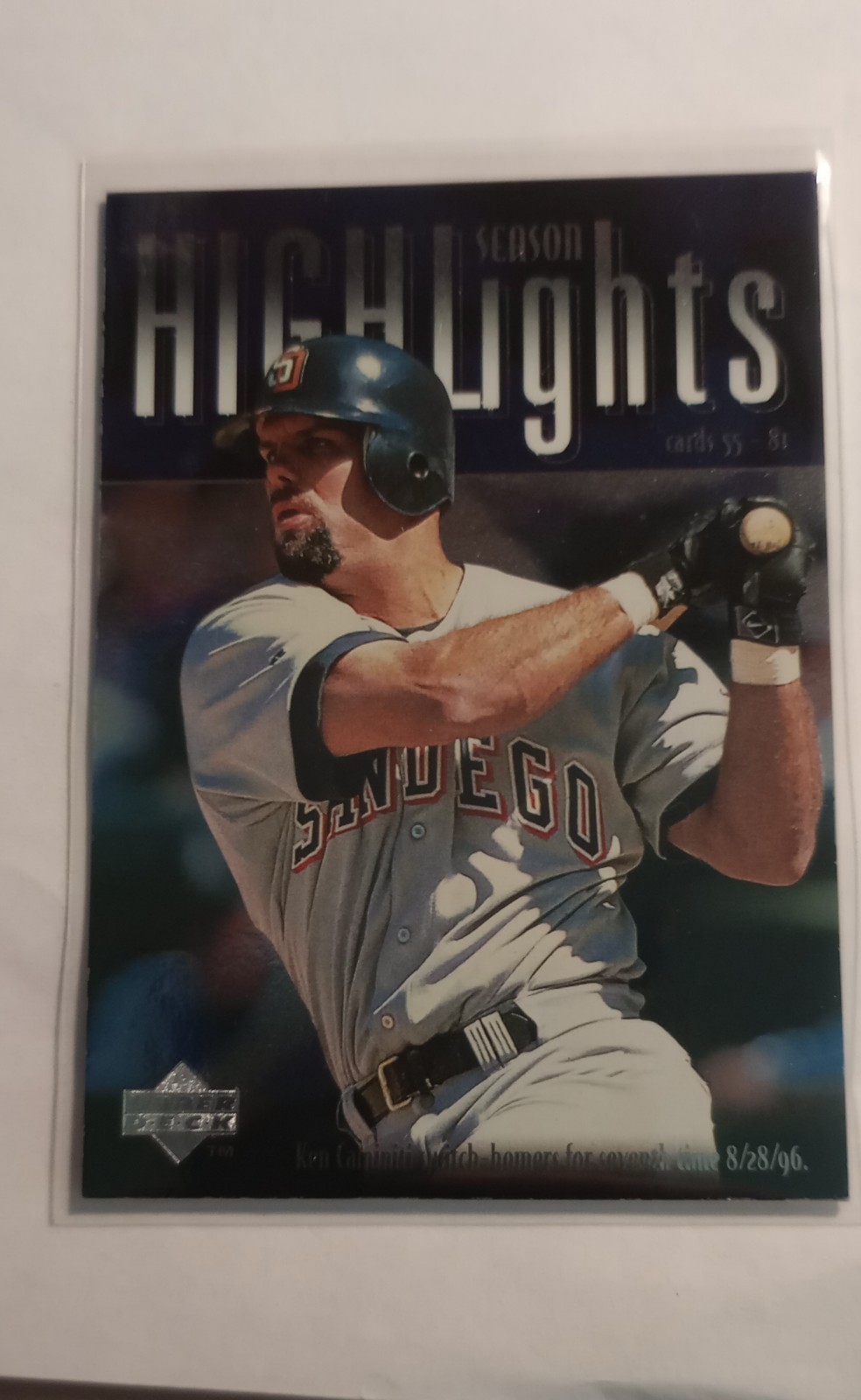 1997 Upper Deck – Ken Caminiti #216 Padres