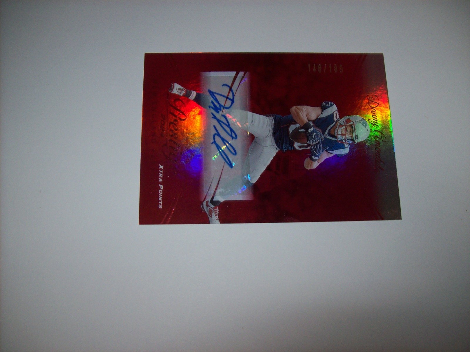 2024 Prestige Xtra Points Red Premium Signatures #146/199 Danny Amendola Auto SP