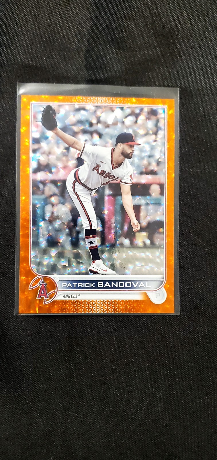 2022 Topps Series 2 – Patrick Sandoval #428 Orange Foilboard /299 D