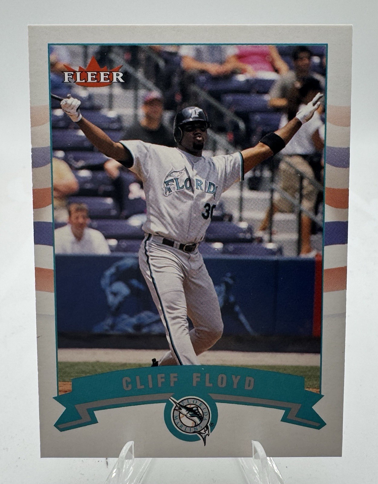 Cliff Floyd #116 2002 Fleer Florida Marlins (;)