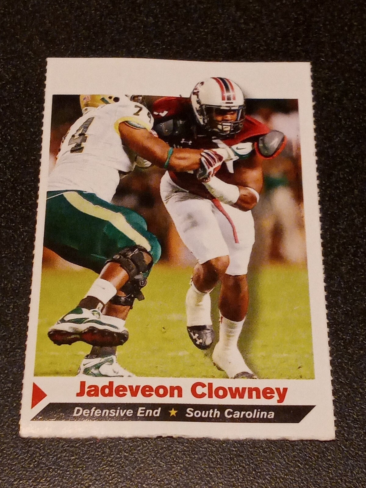 JADEVEON CLOWNEY 2013 SI SPORTS ILLUSTRATED KIDS ROOKIE CARD SOUTH CAROLINA NFL