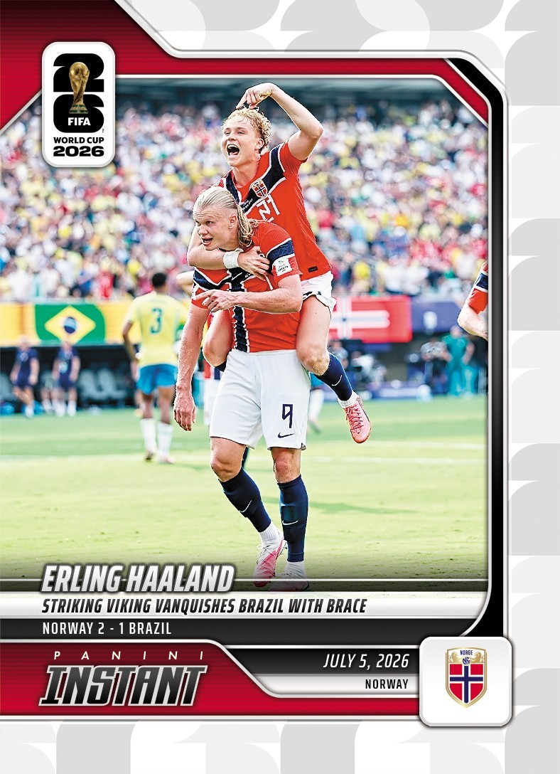 *PRESALE* 2026 Panini Instant FIFA World Cup Erling Haaland #205 ~ Norway