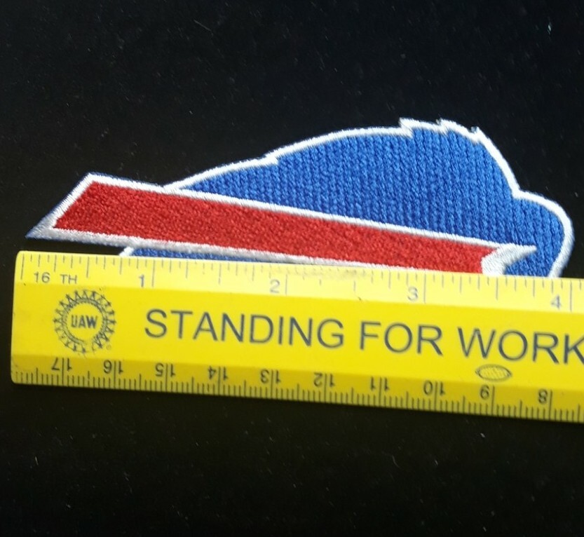 Buffalo Bills Embroider Iron Sew On Patch Emblem Applique Tag Badge 3 7/8″ x 2″